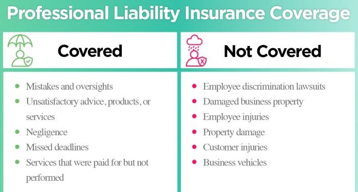 Professional Liability Insurance Cost