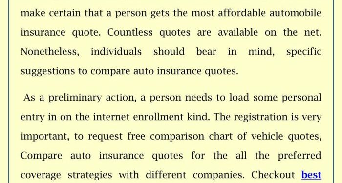 PPT - Effective Car Insurance Quote Comparison PowerPoint Presentation ...